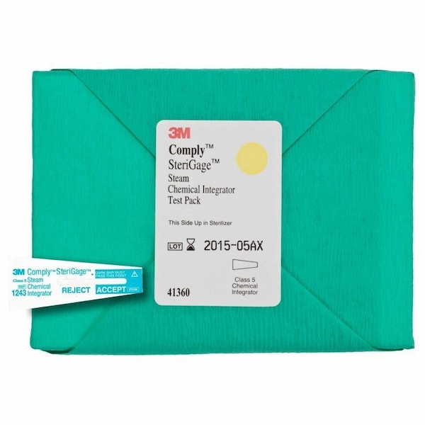 Comply Sterigage Sterilization Chemical Integrator Pack Steam 2 Inch